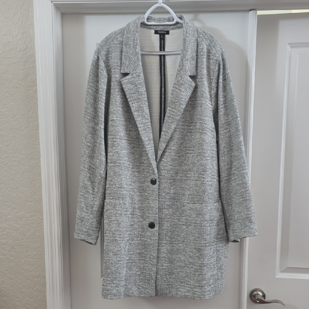 Like New: Torrid Gray Women's Blazer